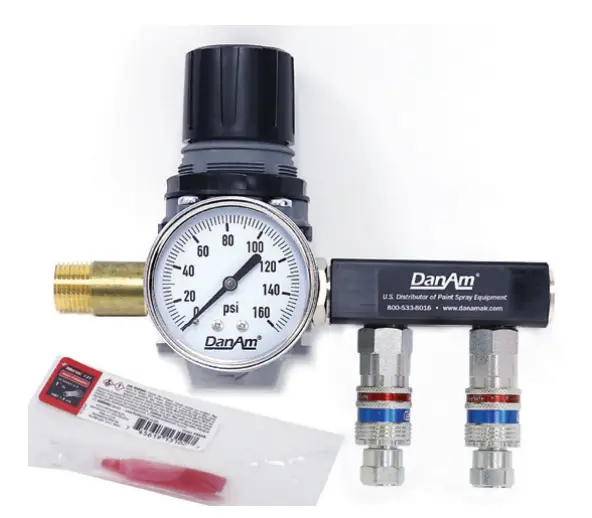 Dan-Am 2 Drop Compressed Air Regulator 675638 1