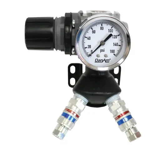 Dan-Am Point Of Use Vertical Line Compressed Air Regulator No. 675658 1