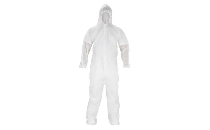 Sas Safety Corp. Polypropylene Disposable Hooded Coverall 1