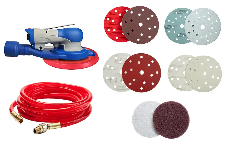 Surfprep 6" Trident Air Profoam Sanding System Kits 1