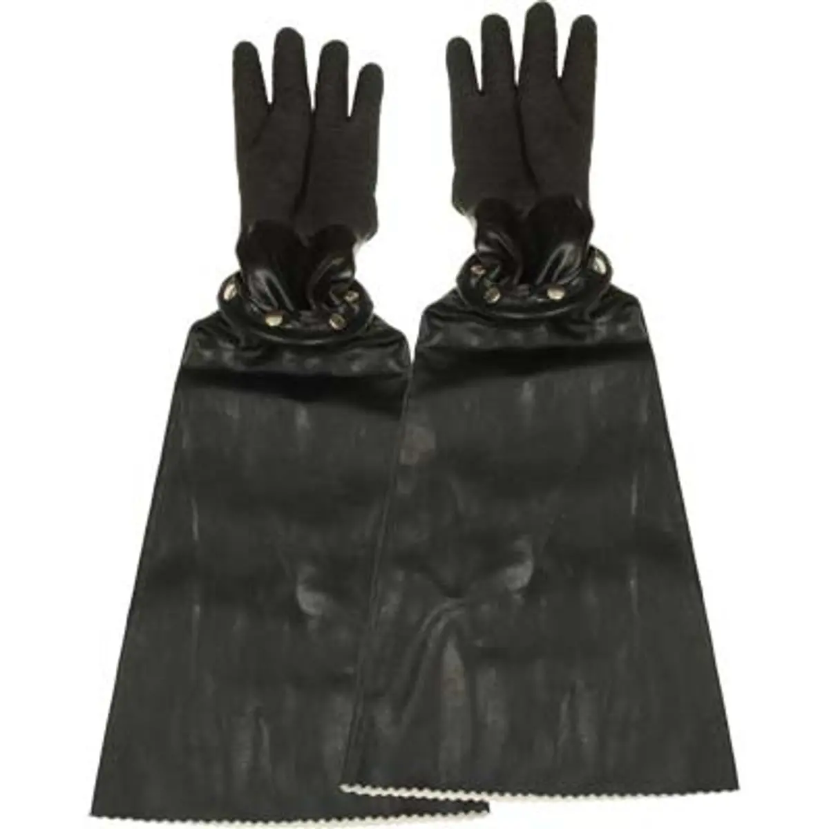 Pirate Brand - P & G Style, Snap Gloves, Complete Set, W/5" Ring, 30" Length 1