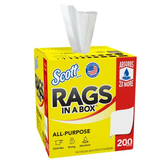 Scott® 75260 Disposable Rag In A Box™, 8 Boxes 1