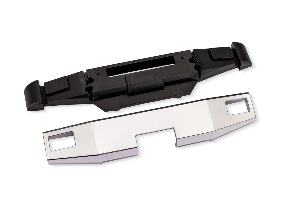 X-Truck Bigfoot #8 4X4 Chrome Front Bumper W/ Support 1
