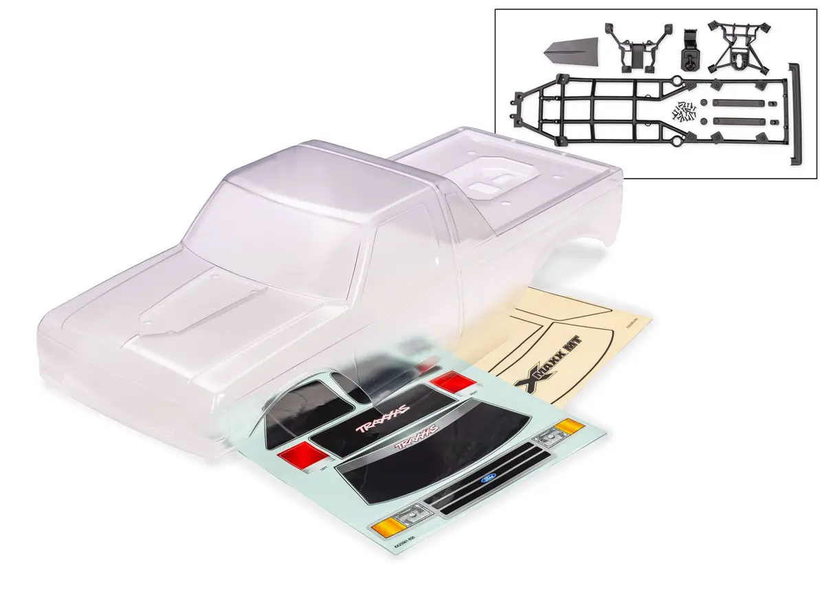 Heavy Duty X-Monster Ford F-150 Clear Body 1