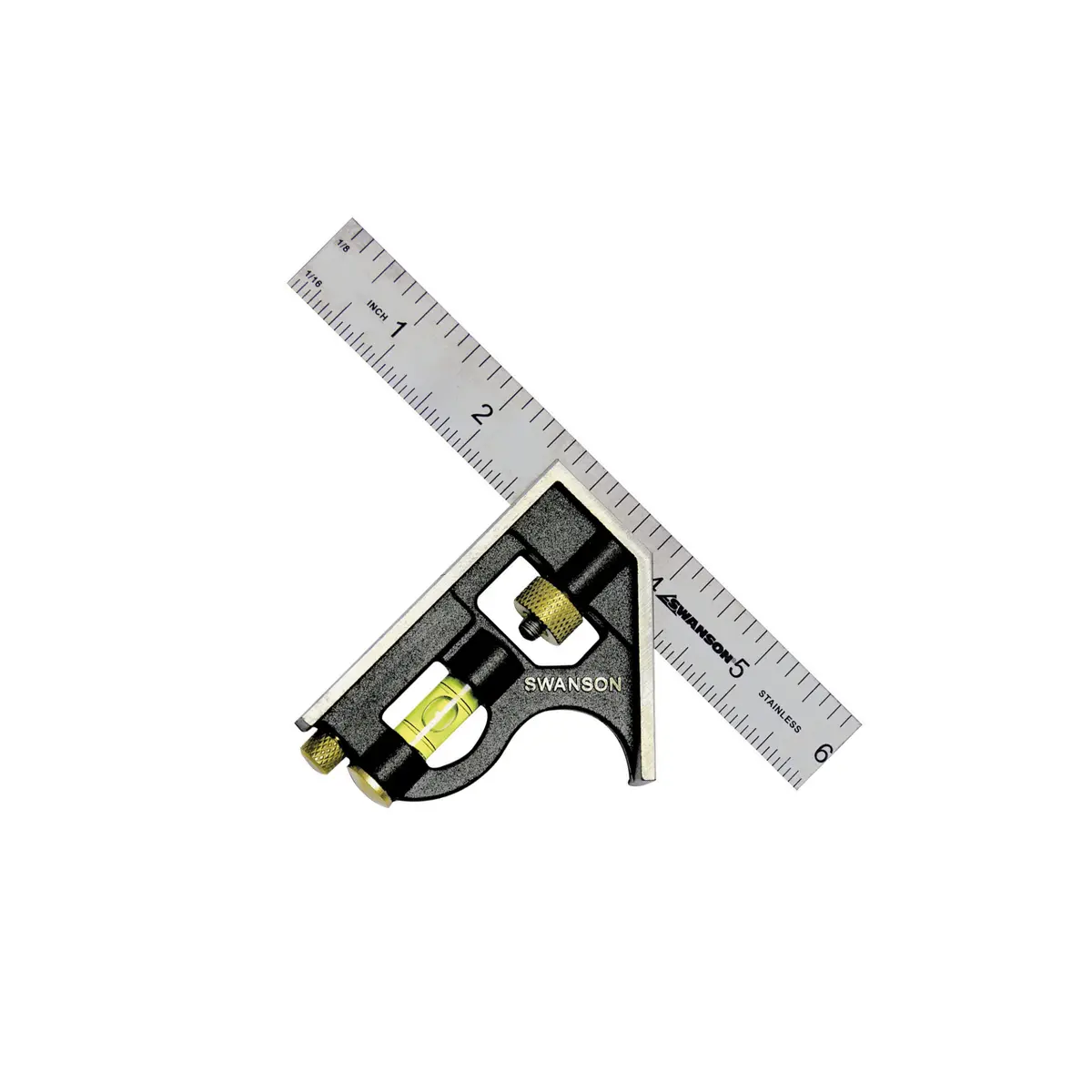Swanson Tc130 6 In. Pocket Combination Square 1