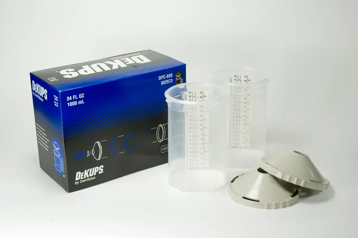 Devilbiss Dekups® Reusable Sleeves And Lids 1