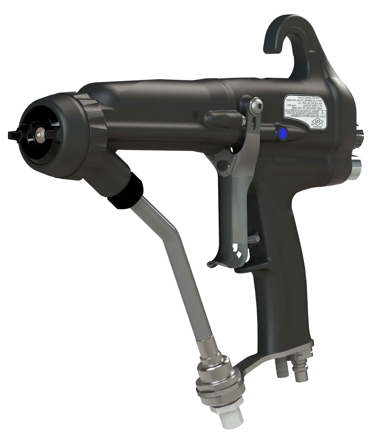 Ransburg® Ransflex Aa85 Electrostatic Applicator Gun – Air-Assisted Airless Electrostatic Spray System 1