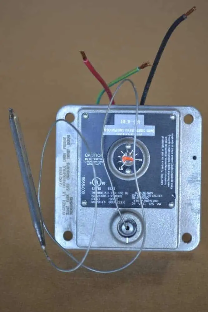 Exp Heat Thermostat Replacement Module 1