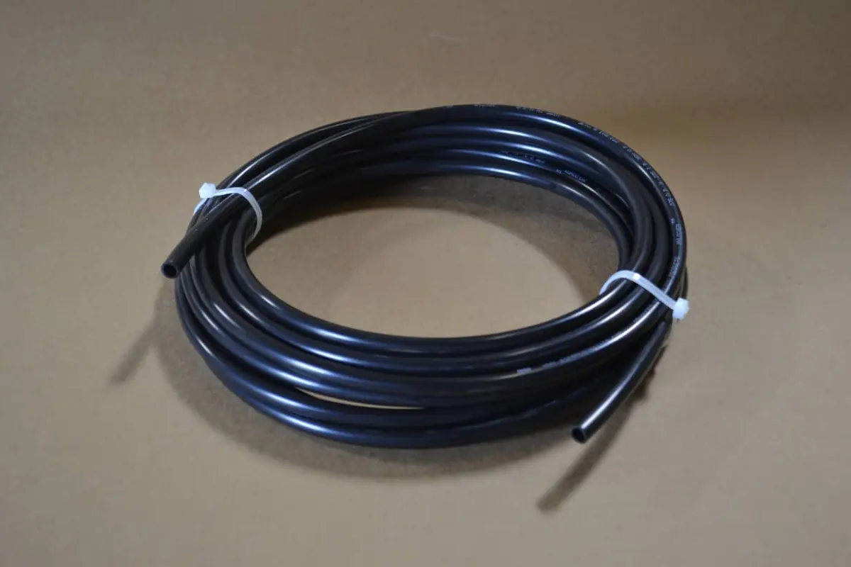 3/8" Black Nylon Tubing - 25Ft - For Fluid Lines 1