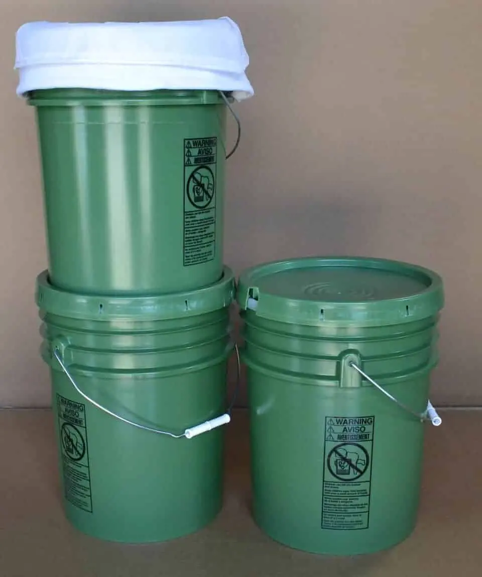 Clarifier System Kit (Incl 3-5 Gal Pails, 2-Lids, 1-Liner, 1-Pre&Final Filter) 1