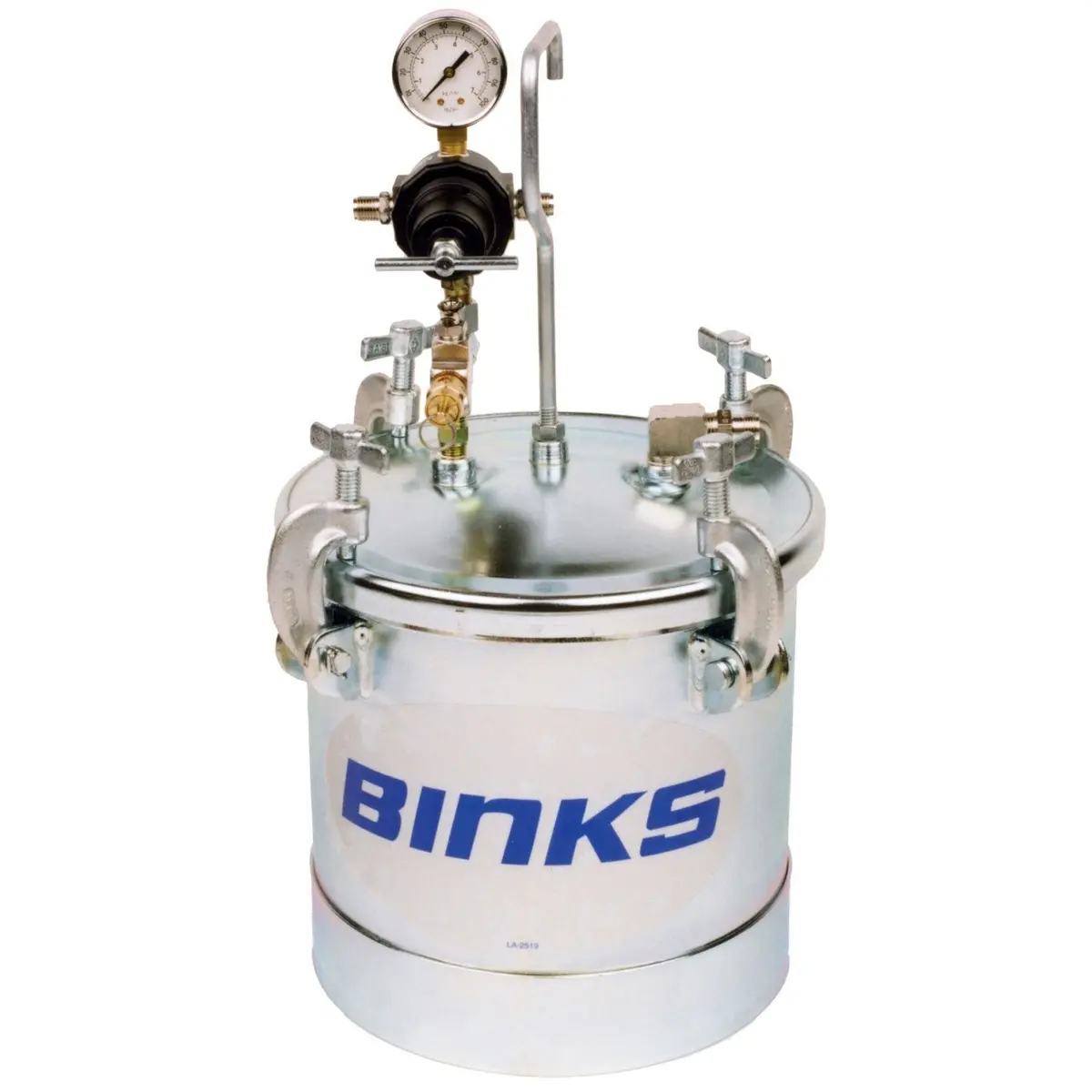 Binks Zinc-Plated 2.8 Gallon Pressure Tanks 1