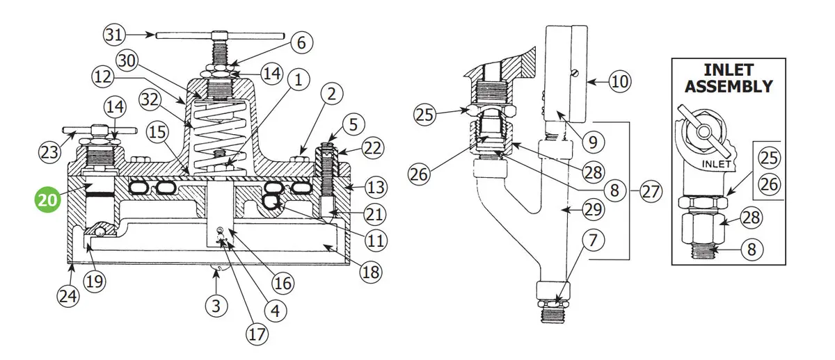 Binks 84-209 Valve Seat 1