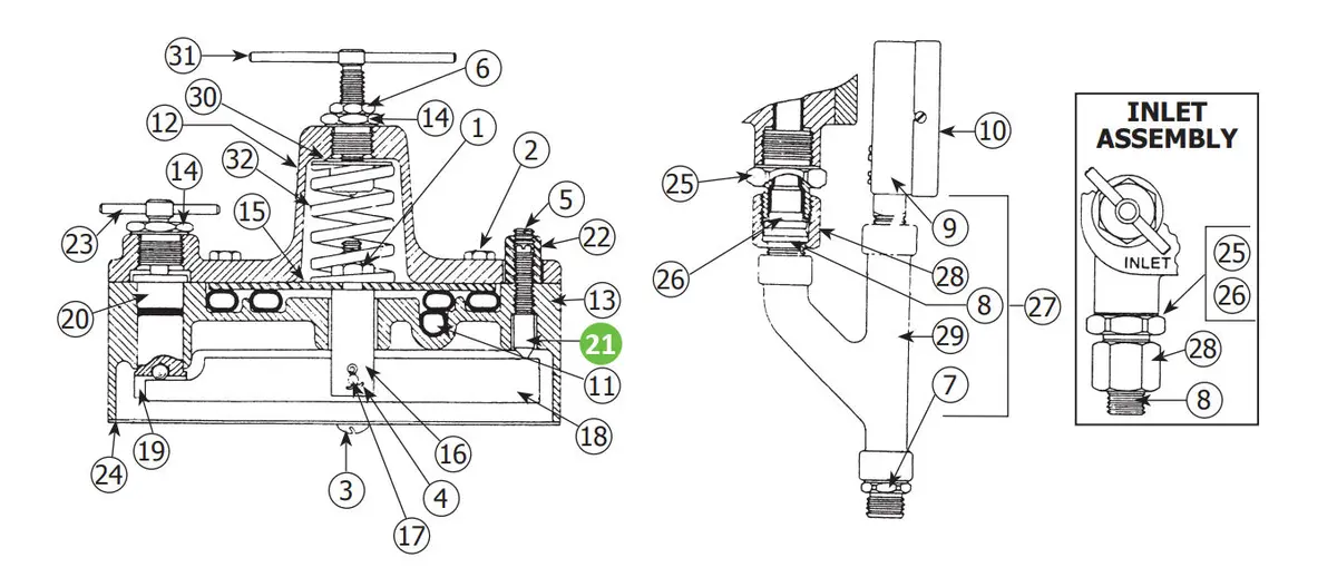 Binks 84-210 Adjustment Screw 1