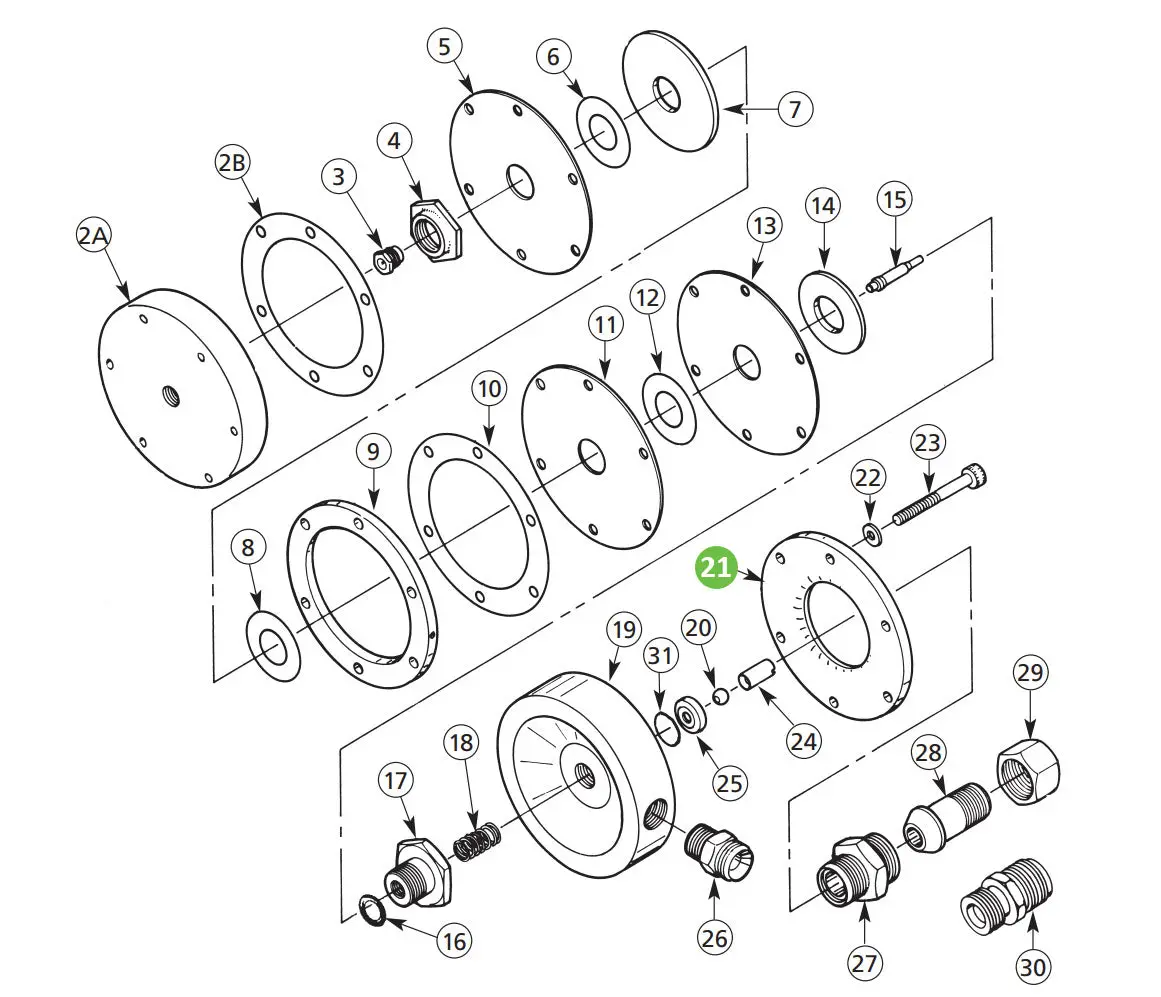 Binks 84-493 Flange 1