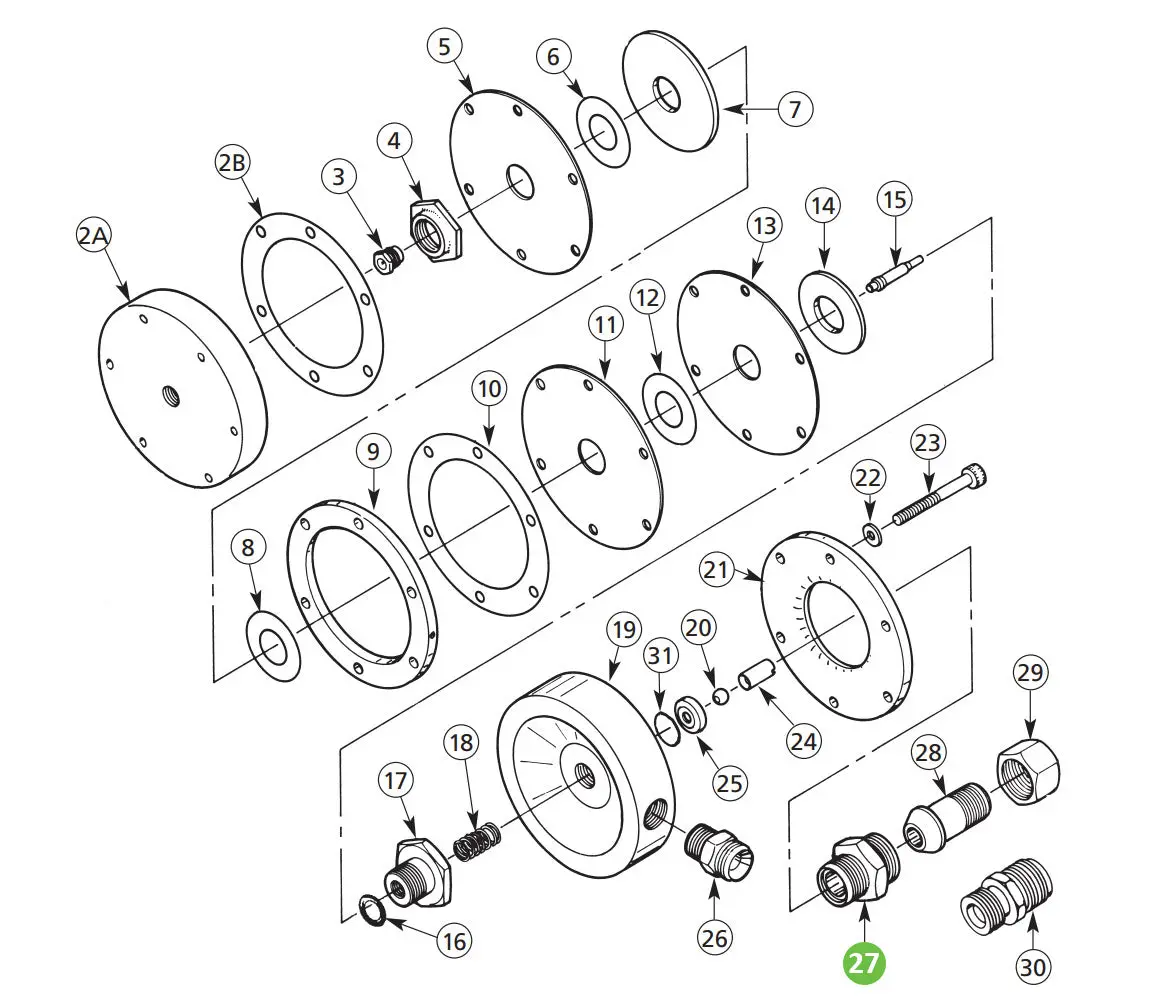 Binks 84-337 Inlet Retainer 1