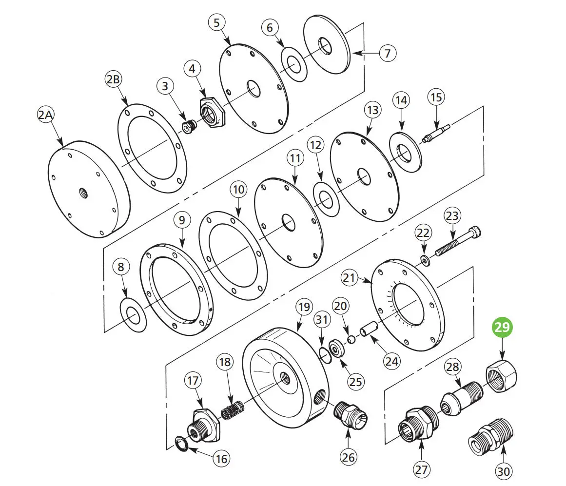 Binks 72-337 Swivel Nut 1