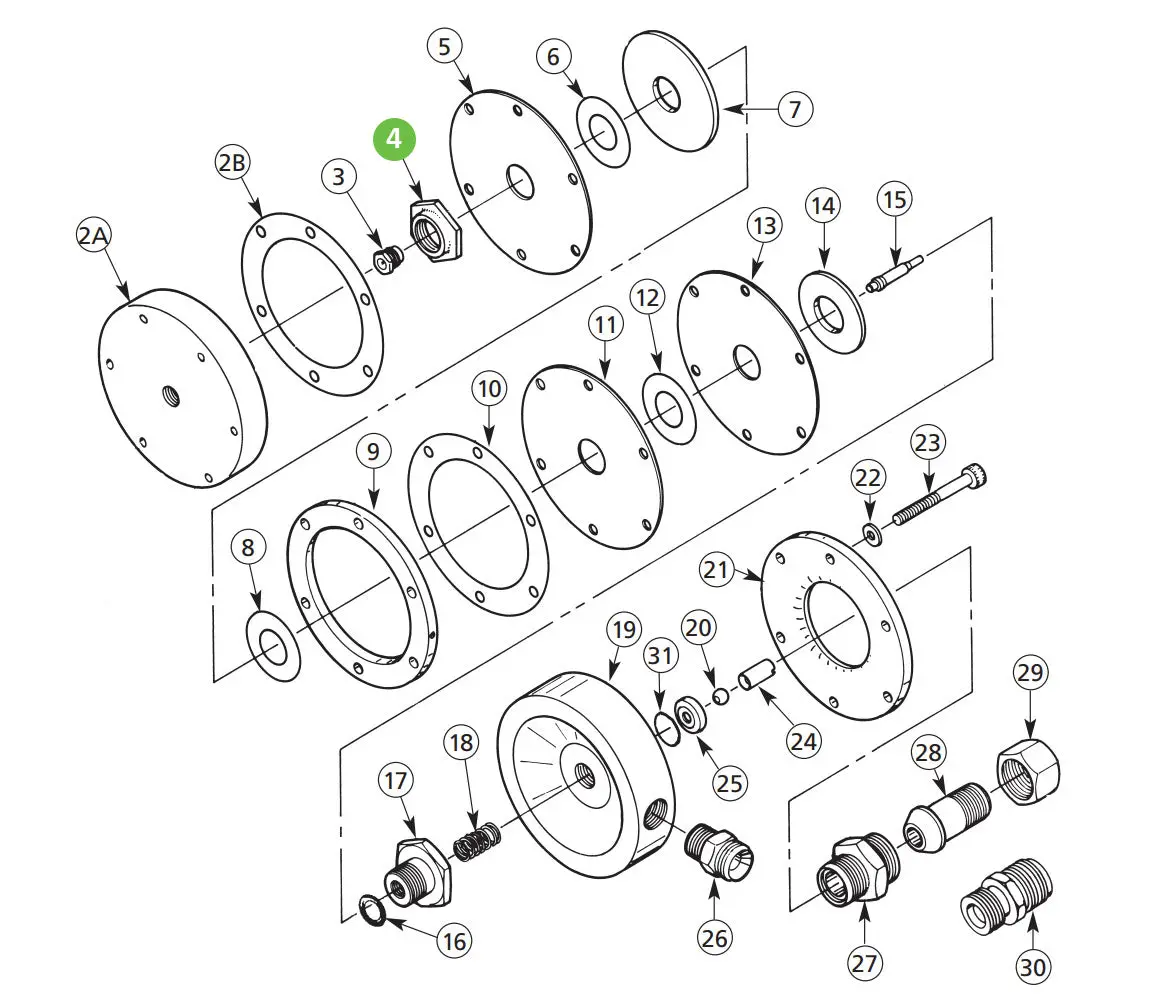 Binks 84-331 Nut 1