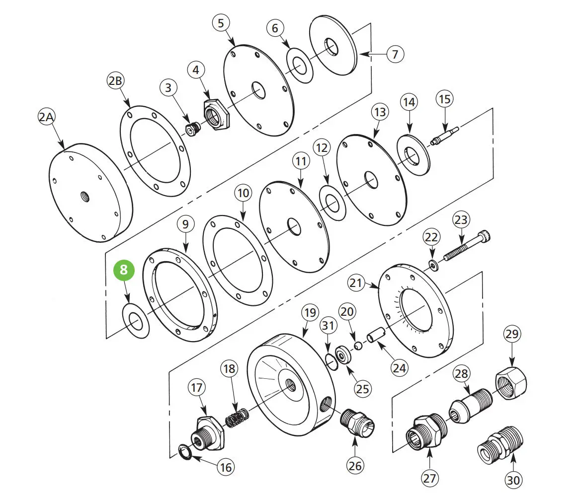 Binks 84-532 Spacer 1