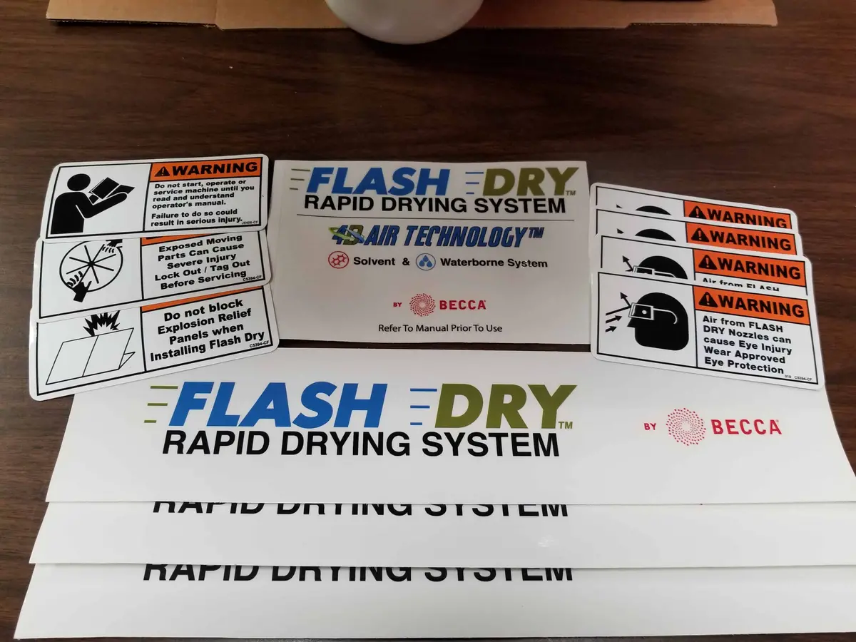 Flash Dry Decal Kit 1