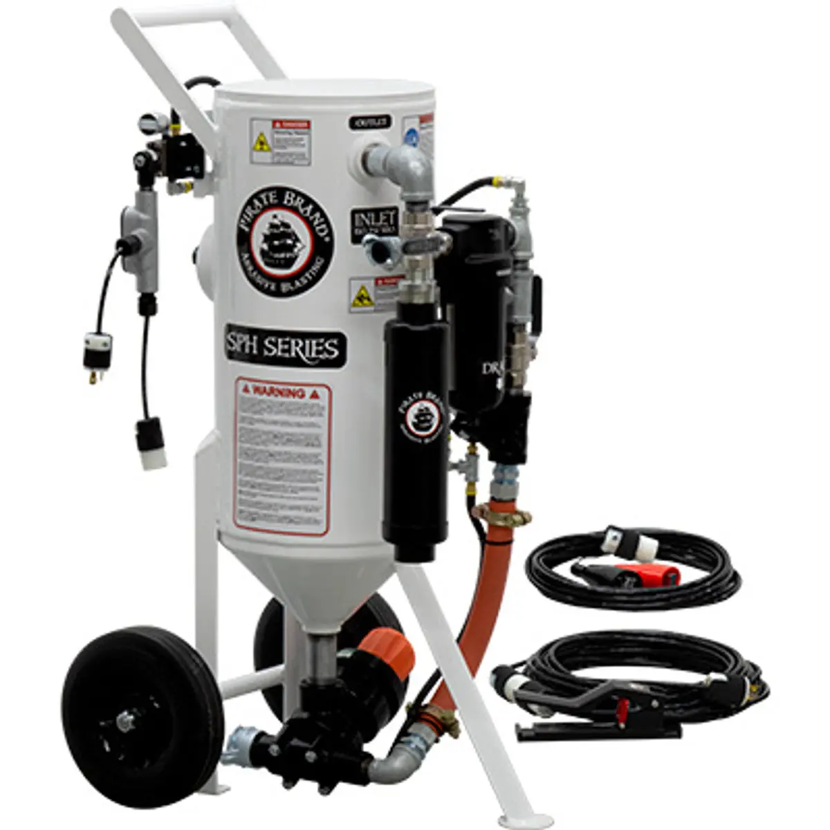 Pirate Brand, S-Series-Special Units, 1.5 Cu Ft. - Blast Pot, Portable, Pressure Hold System, 12Vdc Electric Controls 1