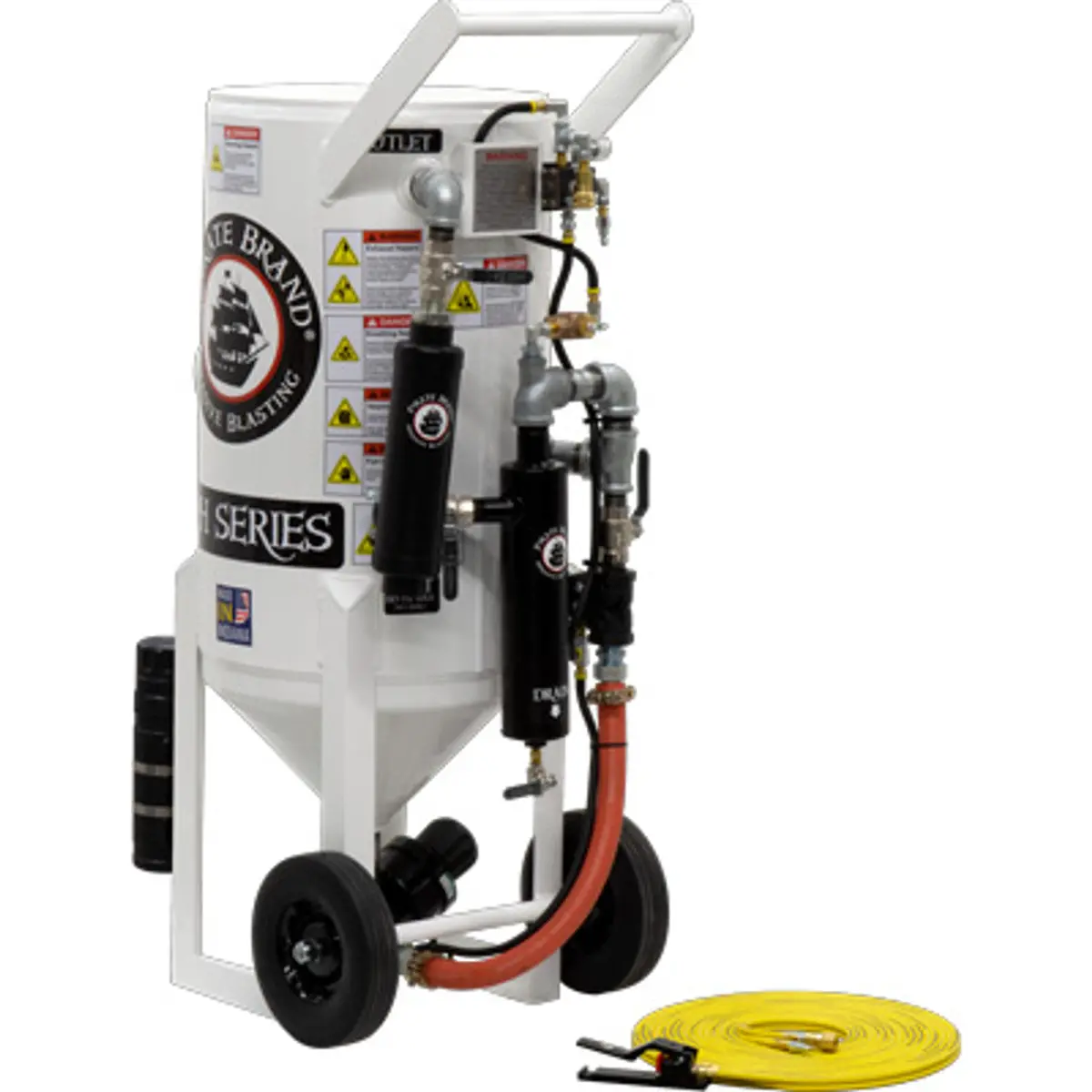 Pirate Brand, S-Series-Special Units, 3.5 Cu Ft. - Blast Pot, Portable, Pressure Hold System, Pneumatic Controls + Apvii™ Metering Valve 1