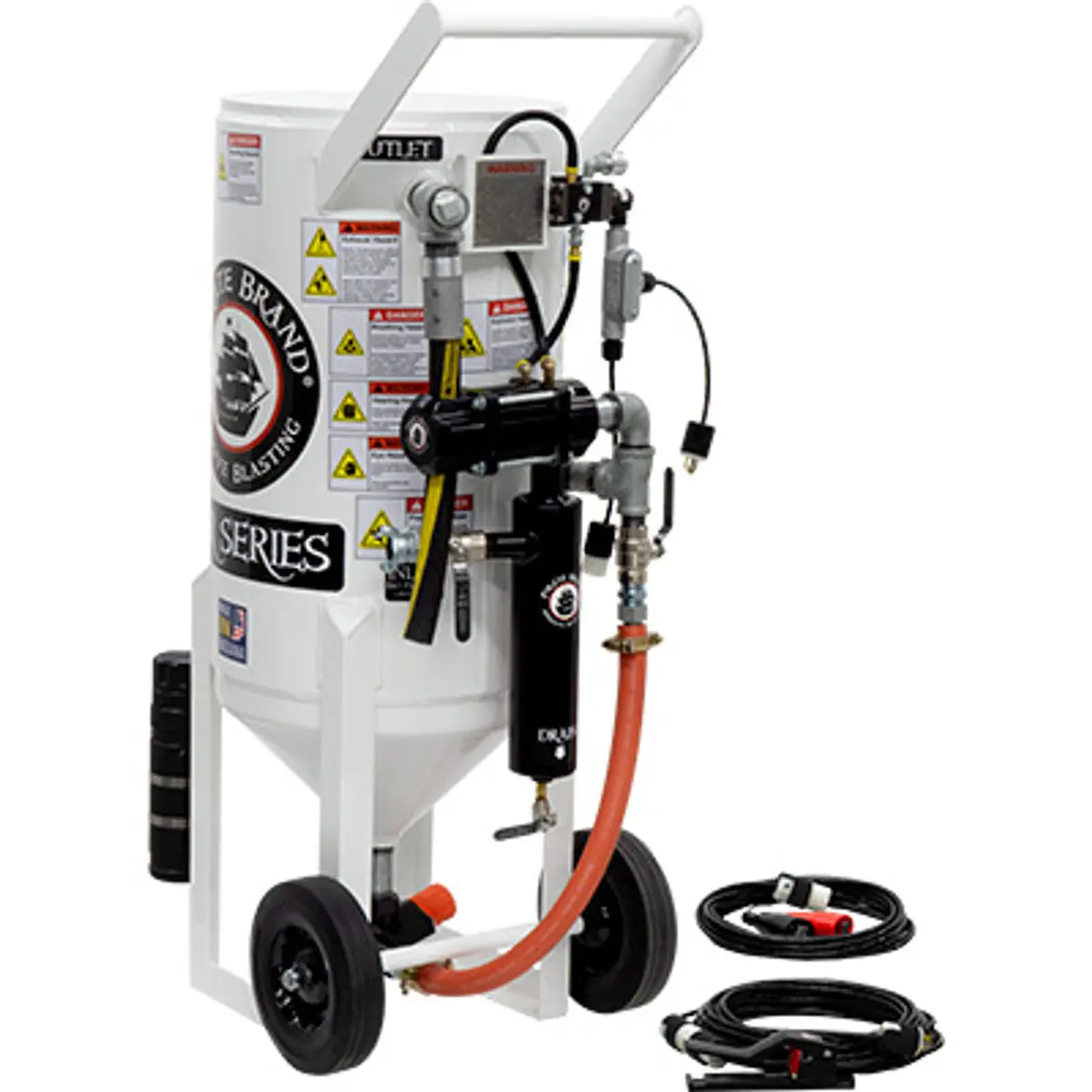 Pirate Brand, S-Series-Special Units, 3.5 Cu Ft. - Blast Pot, Portable, Pressure Release System, Electric 12Vdc Controls 1