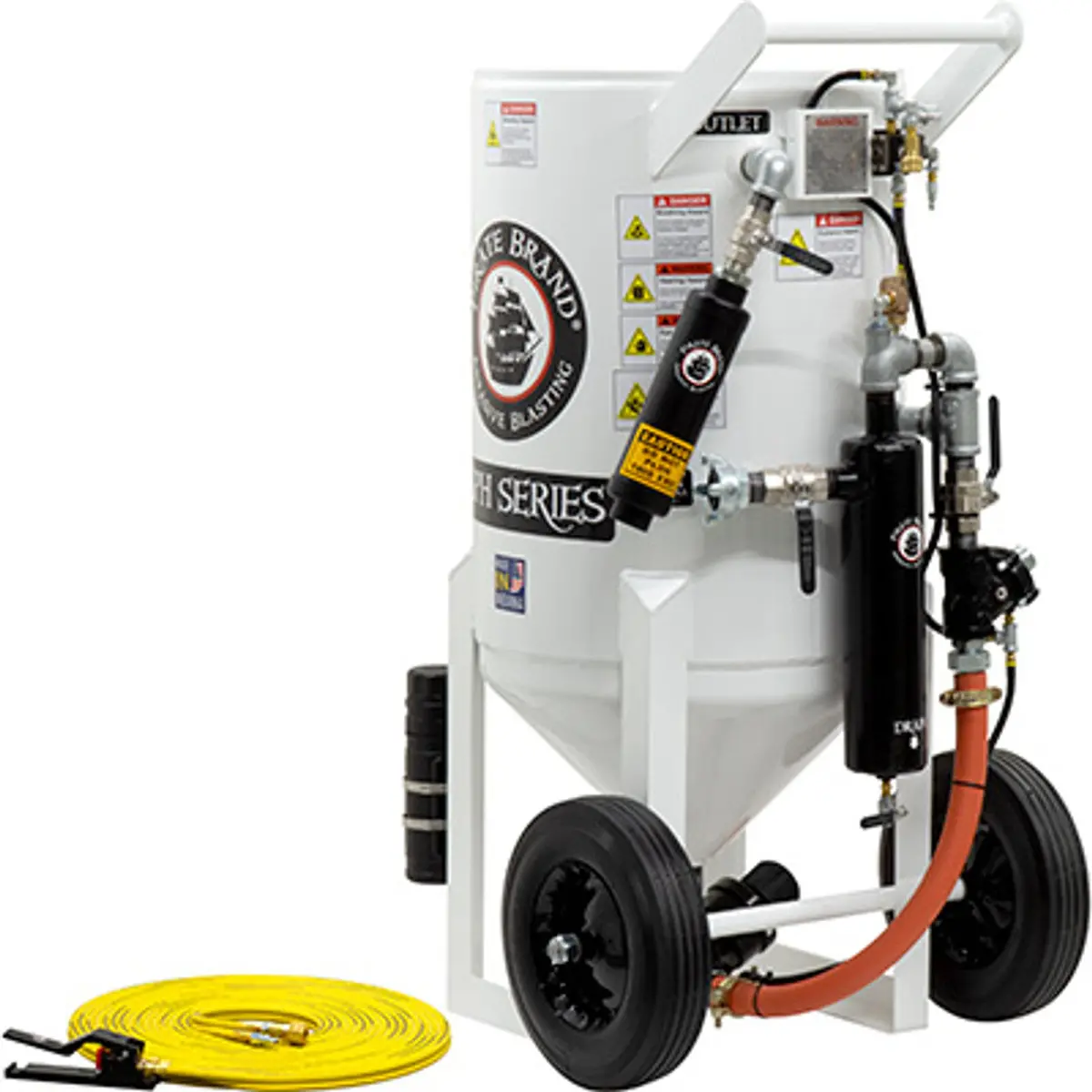 Pirate Brand, S-Series-Special Units, 6.5 Cu Ft. - Blast Pot, Portable, Pressure Hold System, Pneumatic Controls + Apvii™ Metering Valve 1