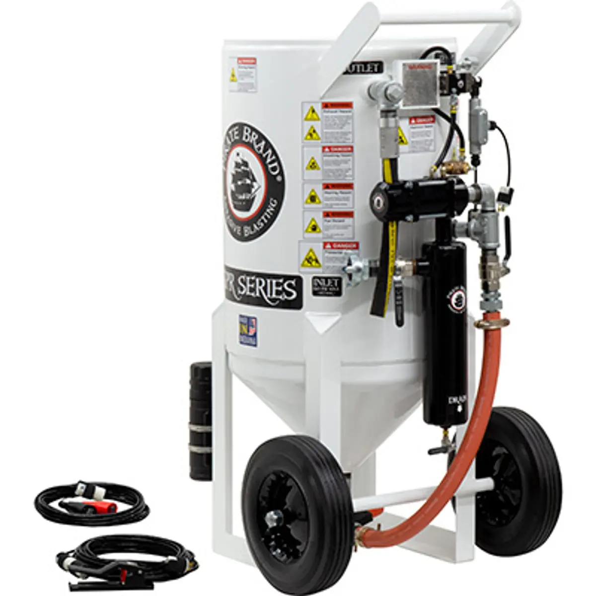 Pirate Brand, S-Series-Special Units, 6.5 Cu Ft. - Blast Pot, Portable, Pressure Release System, Electric 12Vdc Controls 1