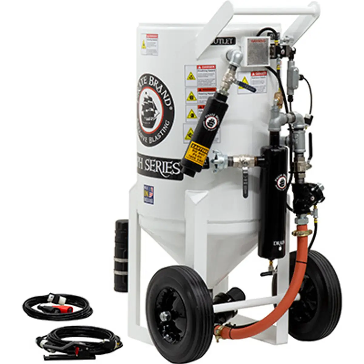 Pirate Brand, S-Series-Special Units, 6.5 Cu Ft. - Blast Pot, Portable, Pressure Hold System, 12Vdc Electric Controls + Apvii™ Metering Valve 1