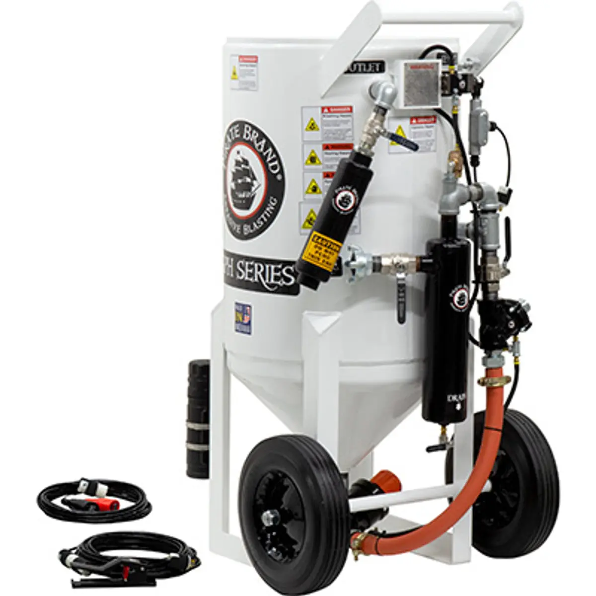 Pirate Brand, S-Series-Special Units, 6.5 Cu Ft. - Blast Pot, Portable, Pressure Hold System, 12Vdc Electric Controls 1