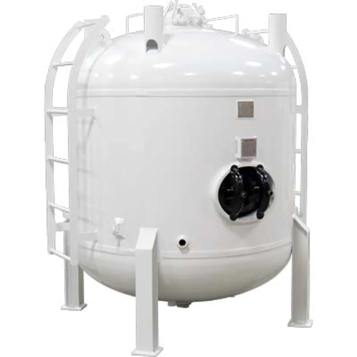 Pirate Brand - Vessel, 100 Cu Ft (2831 Liters), 150 Psi (10.3 Bar), 4 Outlet 1
