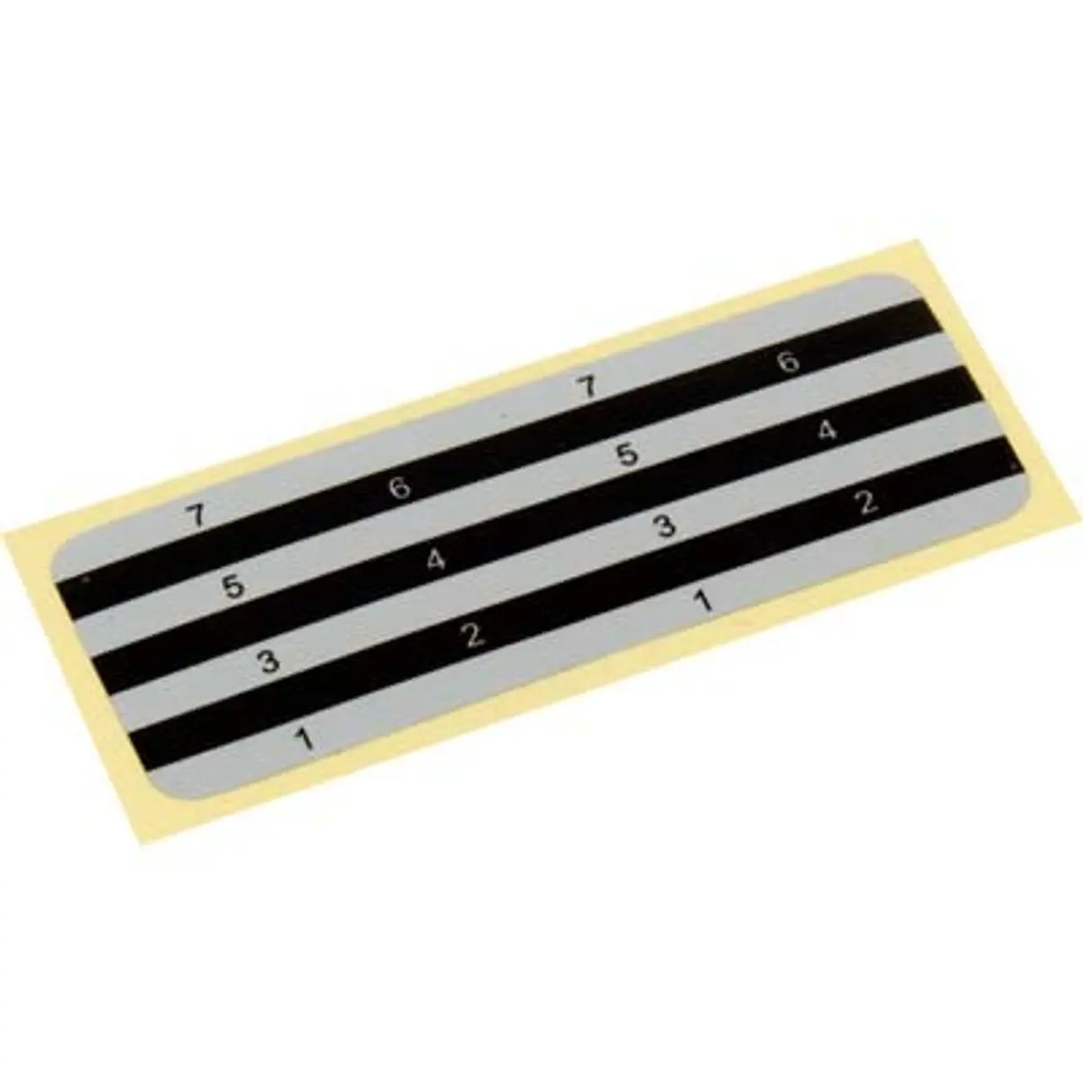 Pirate Brand - Mpv Ii, Abrasive Adjustment Indicator Label 1