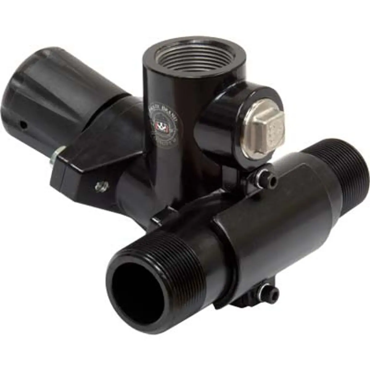 Pirate Brand - Mpv Ii, 1-1/4” W/ Urethane Sleeve (1-1/4” Male X 1-1/2” Male Nipple) 1