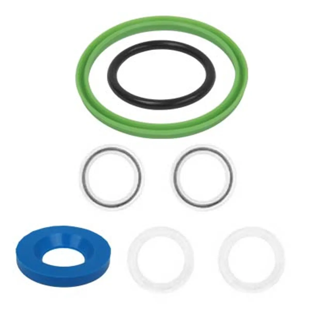 Pirate Brand - Schmidt Mfg Style, Apv Ii, Straight-Down, Seal Kit, Seals Only, W/Urethane Seat, Includes # 8, (2)13, (2)15, 17 & 20 1