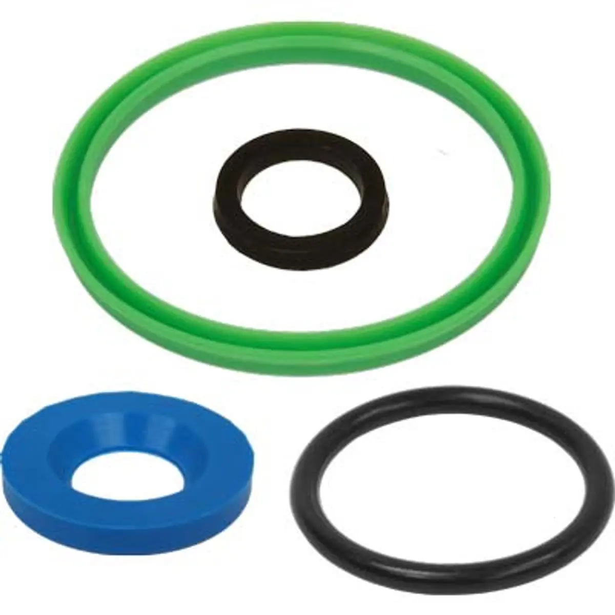 Pirate Brand - Schmidt Mfg Style, Apv Straight-Down, Seal Kit, Seals Only W/ Urethane Seat, Includes # 6, 10, 12 & 17 1