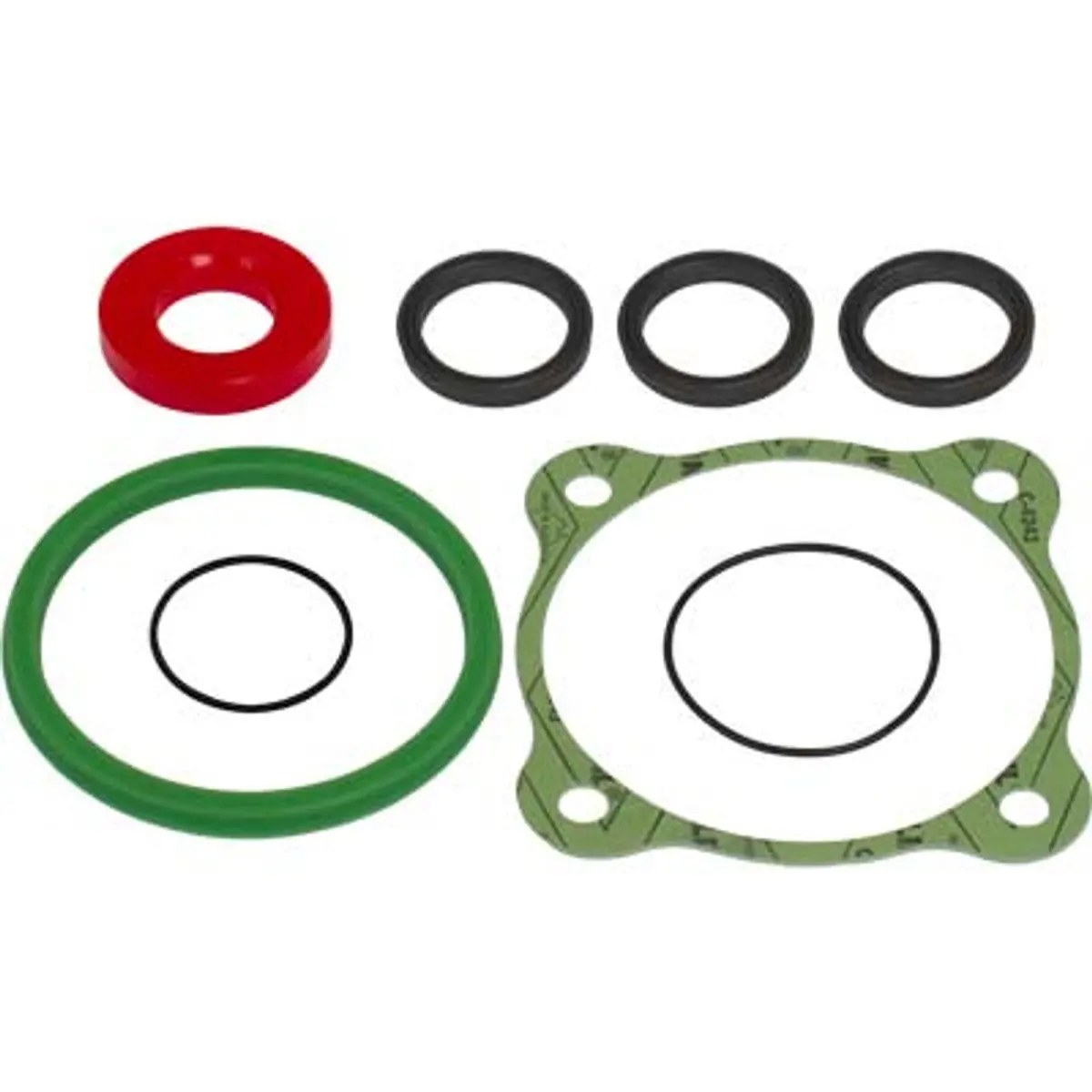 Pirate Brand - Schmidt Mfg Style, T2v, Seals Only W/ Urethane Seat, Includes #6, 8, 12, (3)17, 20 & 22 1