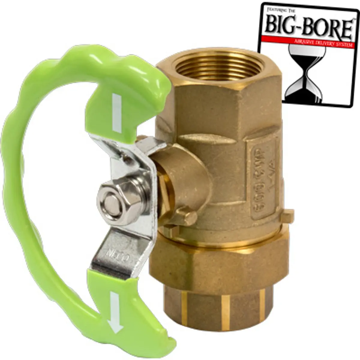 Pirate Brand - Ball Valve, Union End, 1-1/4" Big-Bore™, W/ Half Handle 1