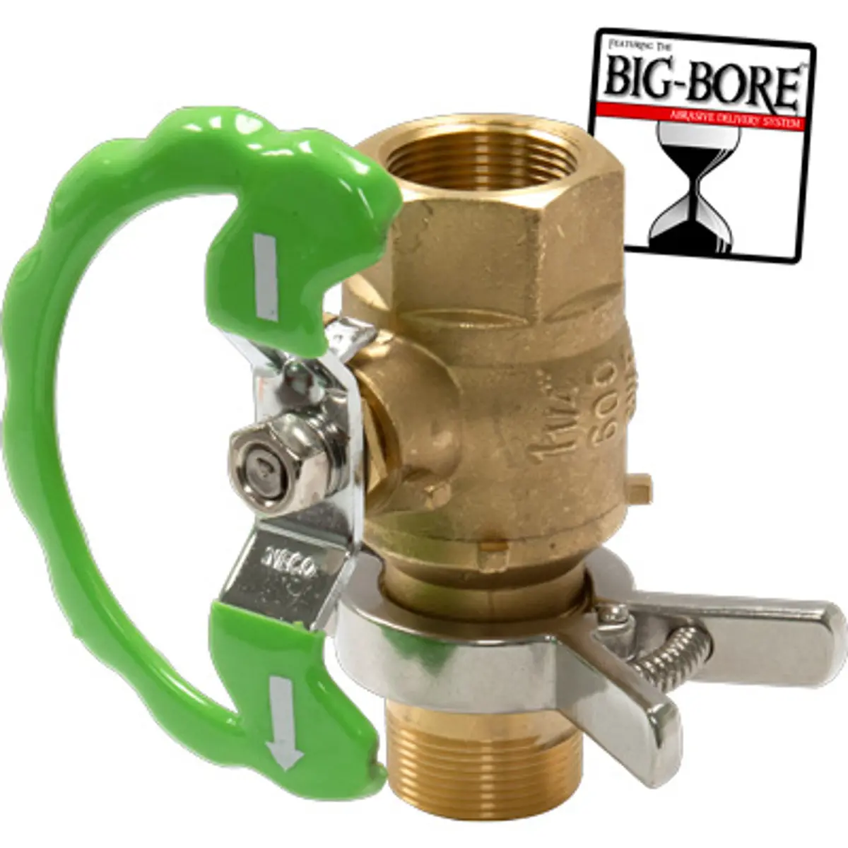 Pirate Brand - Ball Valve, W/ Sanitary Clamp Style Union, 1-1/4" Big-Bore™, W/ Half Handle 1