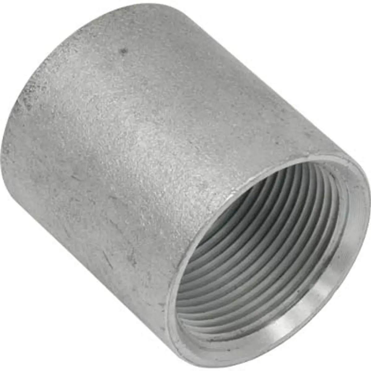 Pirate Brand - Coupler, Galvanized, 1-1/4" F 1