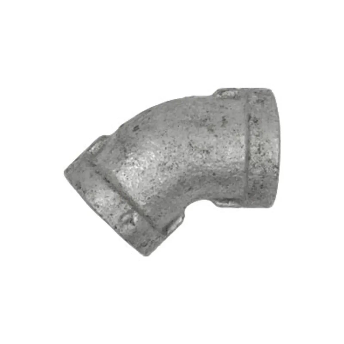 Pirate Brand - Schmidt Mfg Style, Elbow, 45°, Galvanized, 1/4" Npt 1