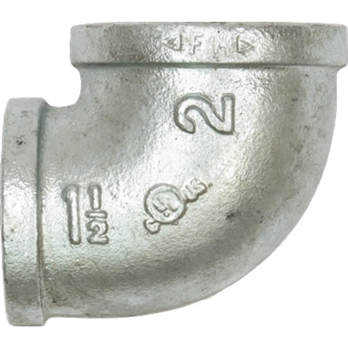 Pirate Brand - Schmidt Mfg Style, Elbow, Reducing, Galvanized, 2" X 1-1/2" 1