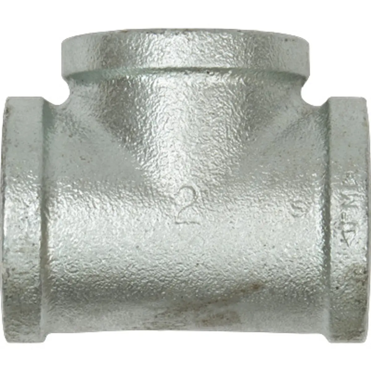 Pirate Brand - Schmidt Mfg Style, Tee, Galvanized, 2" 1