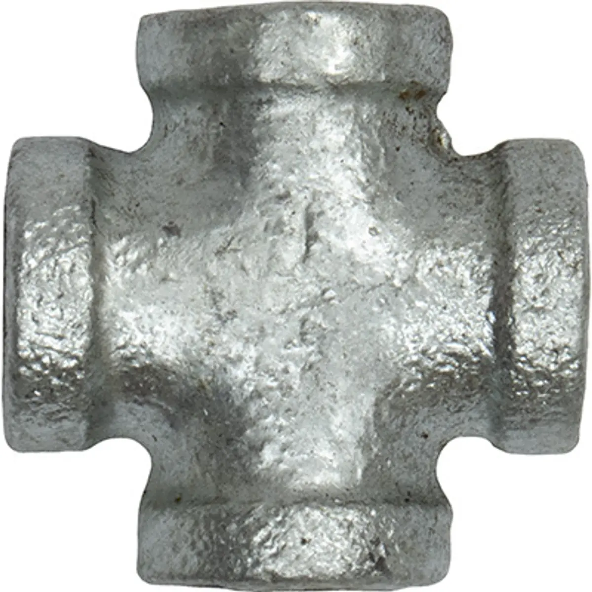 Pirate Brand - Schmidt Mfg Style, Cross Tee, Galvanized, 1/4" 1