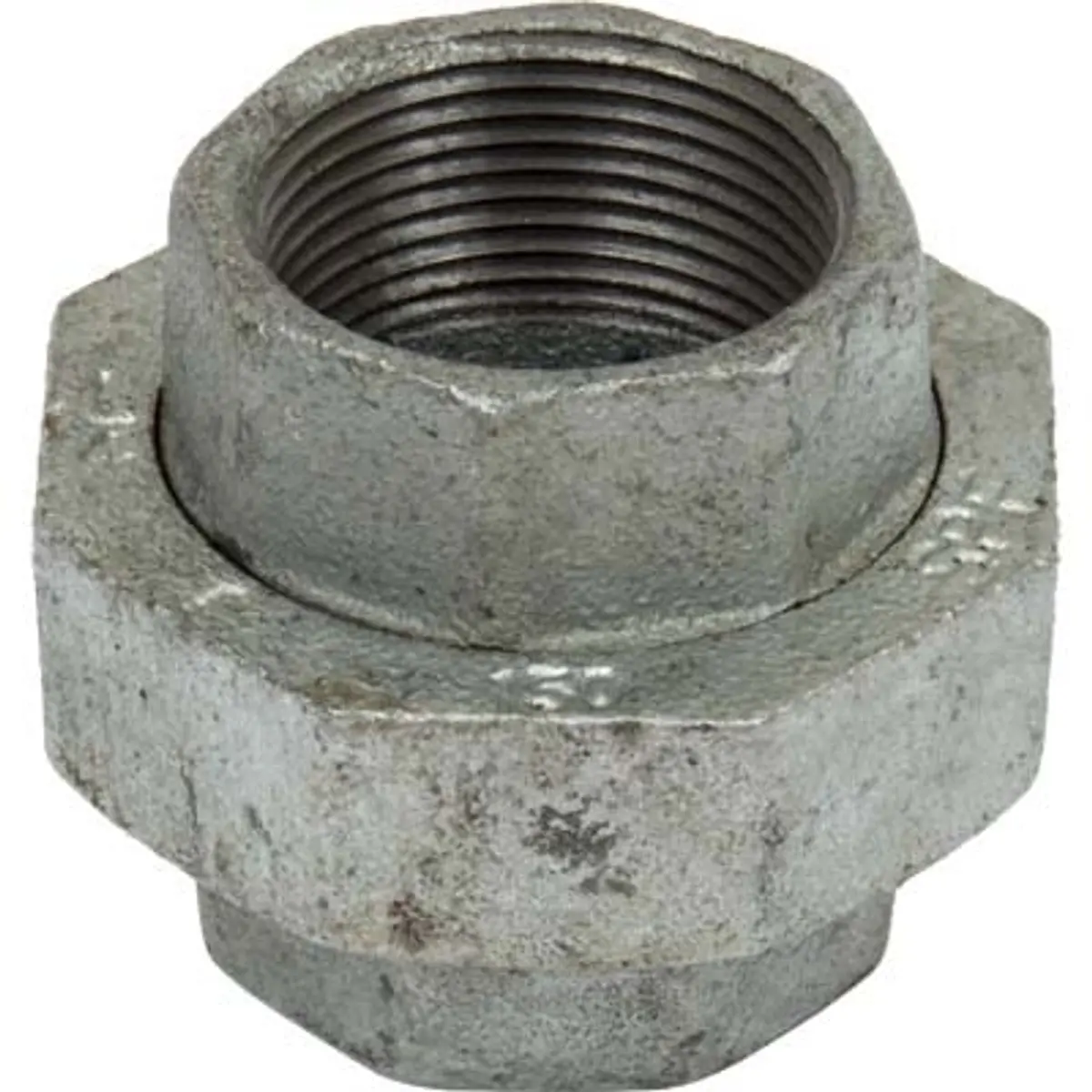 Pirate Brand - Schmidt Mfg Style, Union, Galvanized, 1-1/4" 1