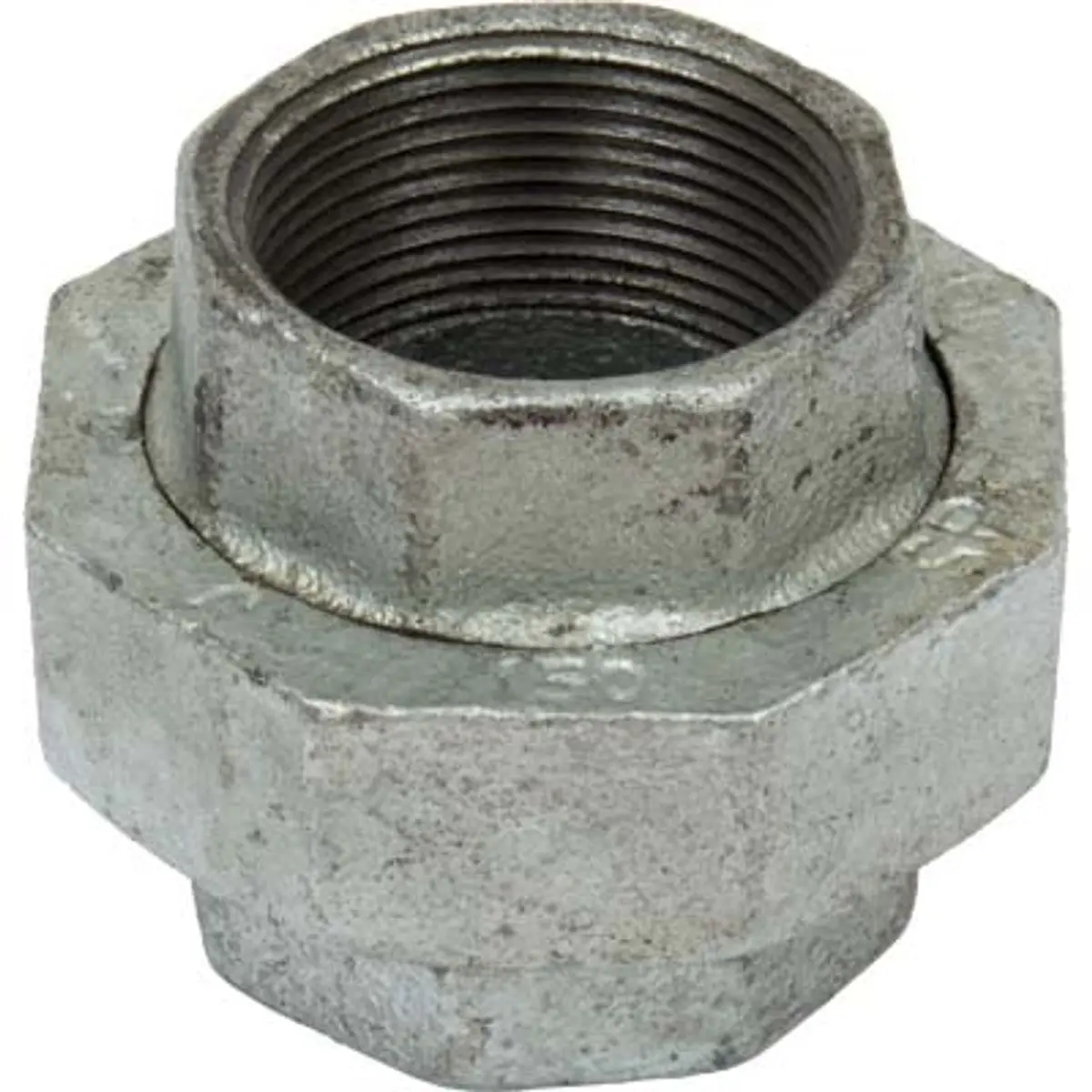 Pirate Brand - Schmidt Mfg Style, Union, Galvanized, 1-1/2" 1