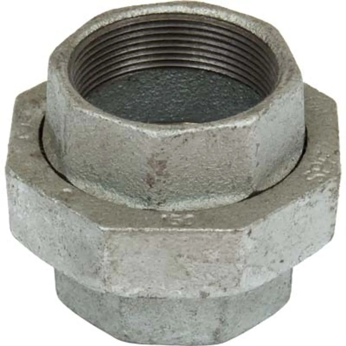 Pirate Brand - Schmidt Mfg Style, Union, Galvanized, 2" 1