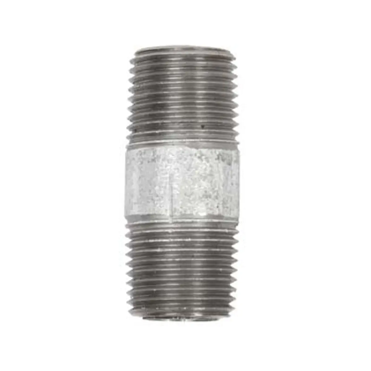Pirate Brand - Schmidt Mfg Style, Nipple, Tbe, Schedule 80, Galvanized, 1/2" X 2" 1
