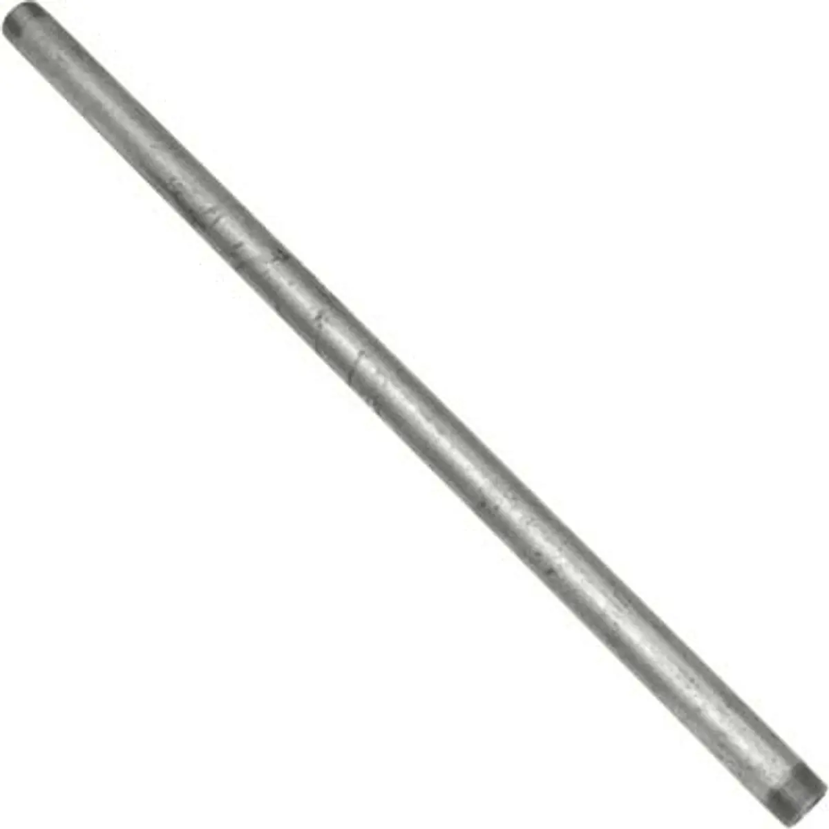 Pirate Brand - Nipple, Schedule 80, Tbe, Galvanized, 1-1/4" X 36" 1
