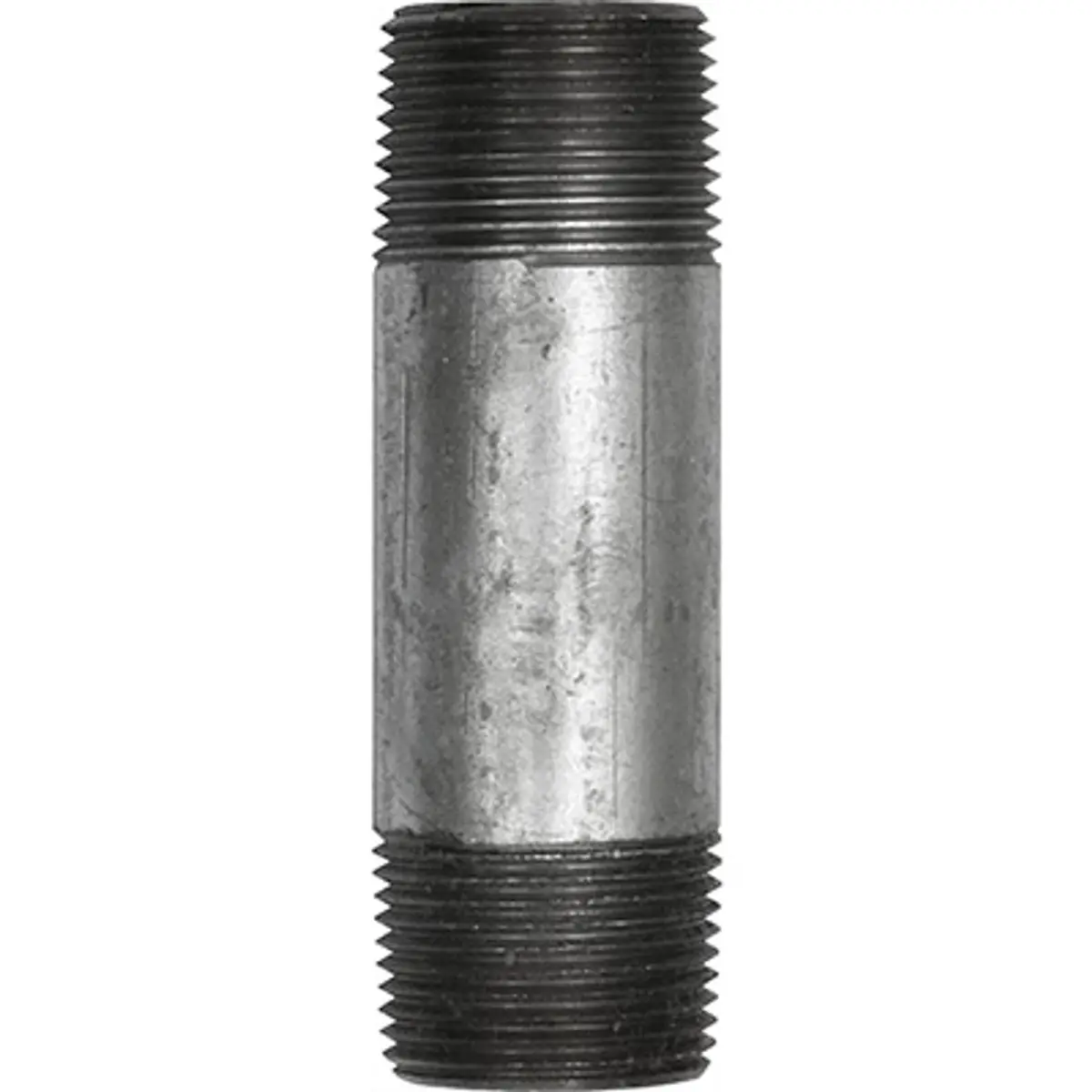 Pirate Brand - Schmidt Mfg Style, Nipple, Tbe, Galvanized, 1" X 4" 1
