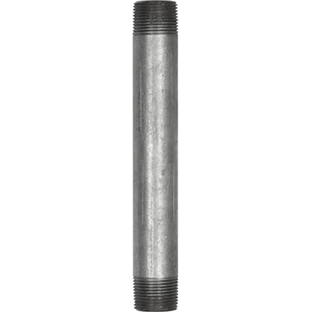 Pirate Brand - Schmidt Mfg Style, Nipple, Tbe, Galvanized, 1" X 9" 1